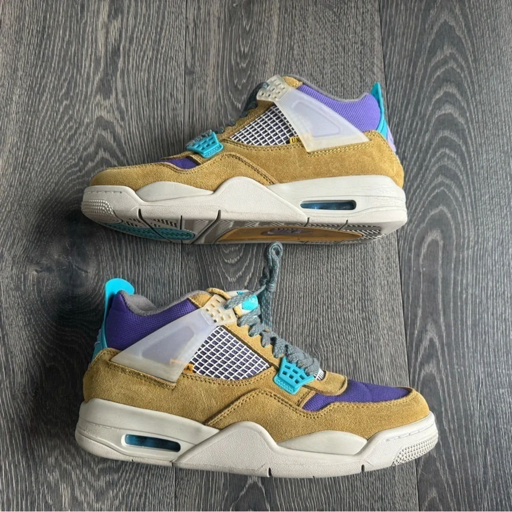 Union LA x Air Jordan 4 Retro Desert Moss Size 10.5